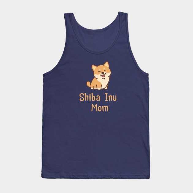 Shiba Inu Mom, Shiba inu mask, Shiba inu owner gift, gift for shiba owner, shiba inu mama, shiba inu gift Tank Top by crocozen